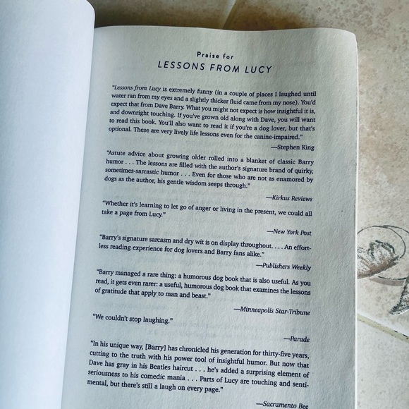 “Lessons from Lucy” Soft Cover Book by Dave Barry - Picture 7 of 9